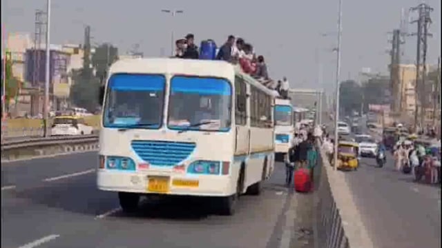 दीपावली पर मथुरा मे सवारियो की जिंदगी से हाईवे पर खेलता रहा प्राइवेट बस चालक पुलिस ने नहीं जुटाई कार्रवाई करने की हिम्मत