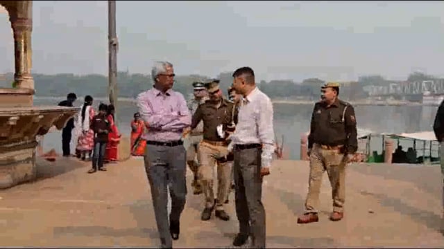 छठ पूजा को लेकर वरिष्ठ पुलिस अधीक्षक व जिला अधिकारी ने किया घाटों का निरीक्षण
