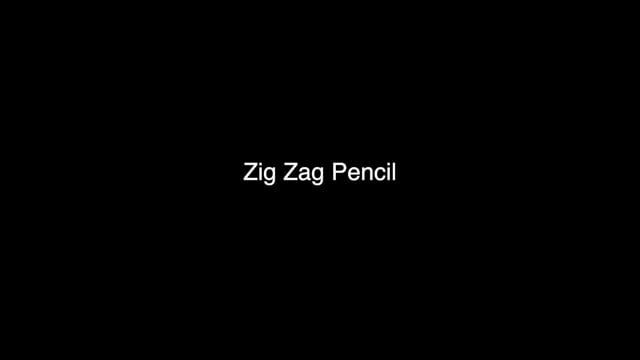 Video Zig Zag Pencil