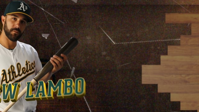 A's — Andrew Lambo Headshot
