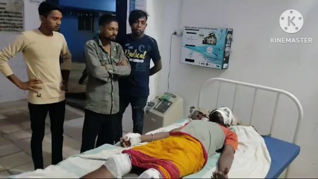 बाइक अनियंत्रित होकर गिरने से युवक हुआ गंभीर रूप से जख्मी। भागलपुर रेफर।