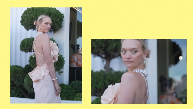 Gemma Ward arrives in The Birdcage