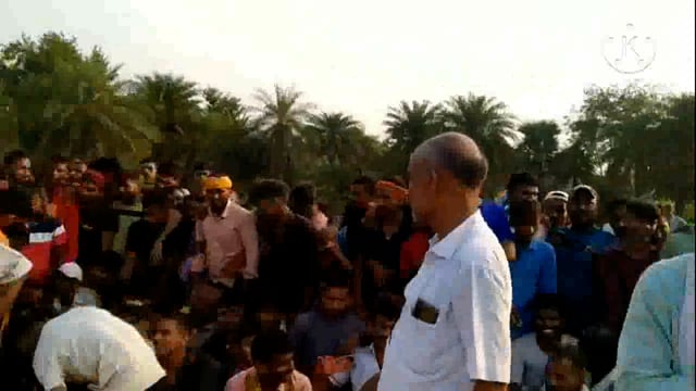 सिरदला प्रखंड के बरदाहा दंगल प्रतियोगिता में वारसलीगंज मसालखामा के राजू ने मारी बाजी