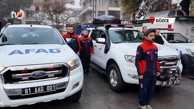 Düzce’de Saat 09.05'te Hayat Durdu