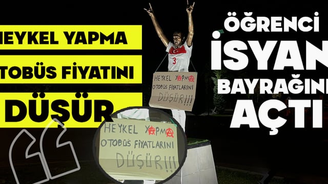 Öğrenci İsyan Bayrağını Açtı