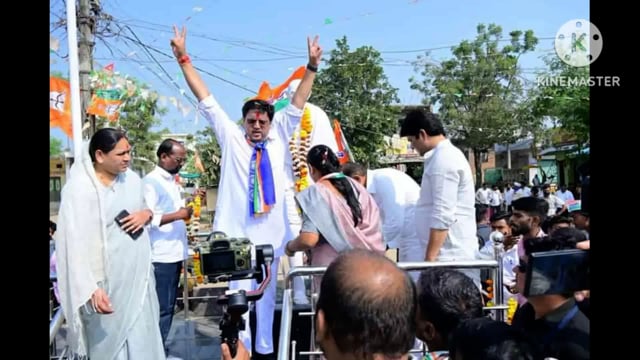 अपक्ष उमेदवार राजेंद्र मुळक यांच्या प्राचारात सुनील केदार यांची बाइक रैली,