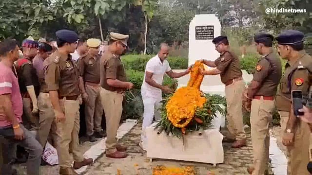 शहीद सिपाही अवनीश सिंह को दी गई आखिरी सलामी 