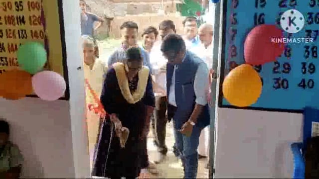 अमरपुर प्रखंड के 9 जीर्णोद्धार किए गए आंगनवाड़ी केंटो का विभिन्न पदाधिकारीयो के द्वारा हुआ उद्घाटन।