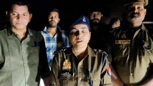 सुरीर कोतवाली क्षेत्र के यमुना एक्सप्रेसवे टैटीगांव अंडरपास के समीप हुई पुलिस व बदमाश की मुठभेड़