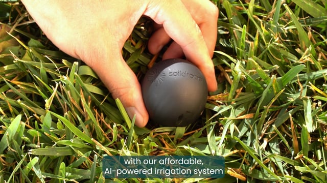 Watch how Soildrops waters smarter
