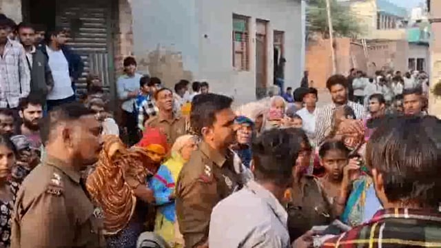 जेसीबी चालक ने नशें की हालत में बच्चें की ली जान परिजनो ने लगाया हत्या का आरोप