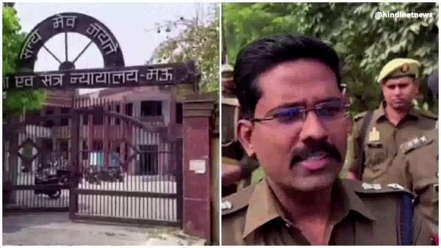 दीवानी न्यायालय परिसर में पुलिस अधीक्षक श्री इलामारन जी ने किया निरीक्षण 