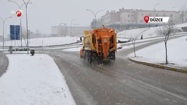 Yoğun Kar Yağışı Uyarısı