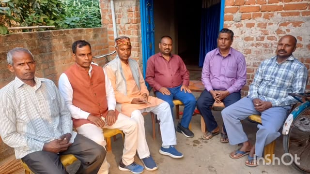 जदयू के बेलहर विधानसभा प्रभारी द्वारा पंचायत स्तरीय पर किया भ्रमण