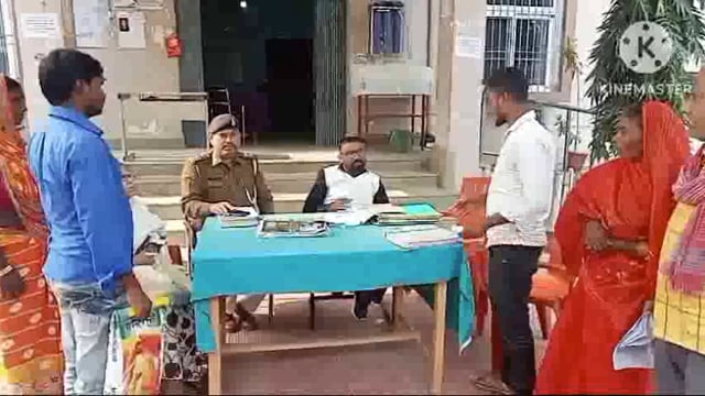 अमरपुर थाना परिसर में लगे जनता दरबार में तीन मामलों का हुआ निष्पादन।