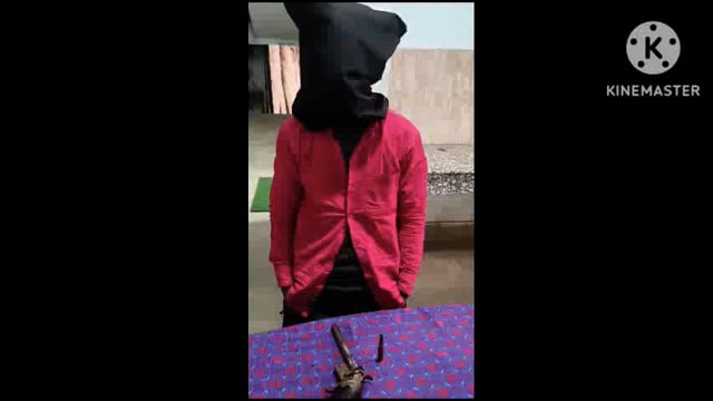 पुलिस ने मनसरपुर गांव से लोडेड देशी कट्टा के साथ एक युवक को किया गिरफ्तार।