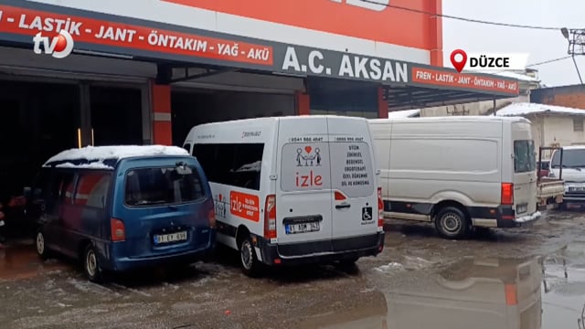 Kar Yağınca Lastikçilere Akın Ettiler