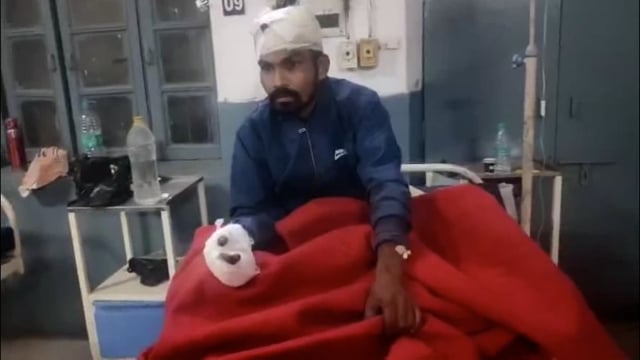 अज्ञात लोग मजदूर के साथ मारपीट कर 1,000 रूपए और मोबाइल लूटकर हुए फरार।