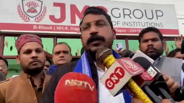 सम्भल पहुंचे आजाद समाज पार्टी के राष्ट्रीय अध्यक्ष चंद्र शेखर आजाद!