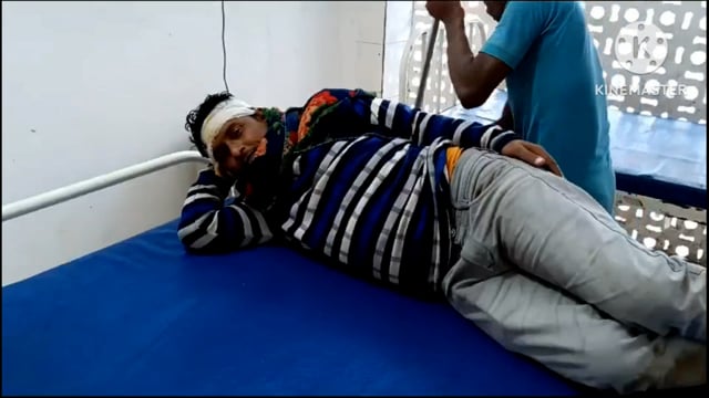 अमरपुर थाना क्षेत्र के कटोरिया गांव में ससुराल आए दामाद को ईट से हमला कर किया जख्मी।