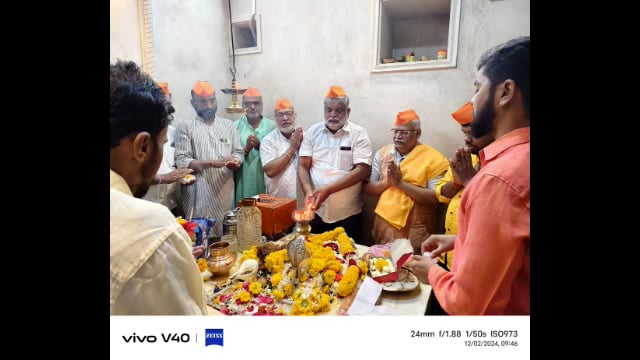 आमदार संजय बनसोडे पुन्हा मंत्री व्हावे,राष्ट्रवादी काँग्रेसच्या कार्यकर्त्यांचे उदागिर बाबाना साकडे