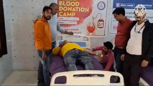 जिलाधिकारी बांका के निर्देशानुसार बीइंग सारथी की टीम के द्वारा और रेफरल अस्पताल में रक्तदान शिविर का किया गया आयोजन।