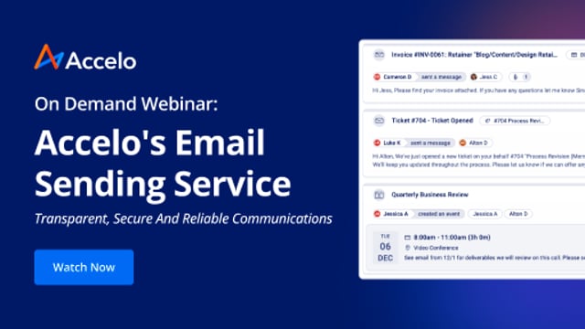 Exciting Updates to Accelo's Email Sending Service