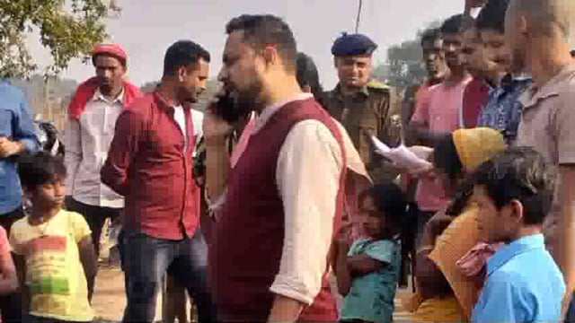 आग से तीन घर जलने पर विधायक के साथ अधिकारीयों ने किया सहयोग 