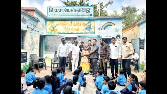 सोमनाथपुर येथे जागतिक दिव्यांग दीन साजरा