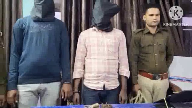 अपराधिक घटना को अंजाम देने इकट्ठा हुए युवकों ने पुलिस पर की फायरिंग। एक देशी पिस्तौल ,चार गोली  के साथ दो युवक गिरफ्तार।