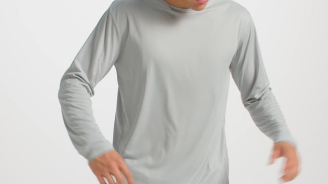 Video av Estoril unisex långärmad funktions T-shirt för herr