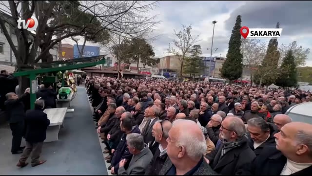 TZOB Genel Başkanı Bayraktar'ın Ağabeyi Sakarya'da Son Yolculuğuna Uğurlandı