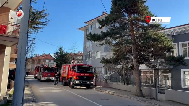 Çatı Yangını Var Zannedildi, Ekipler Harekete Geçti