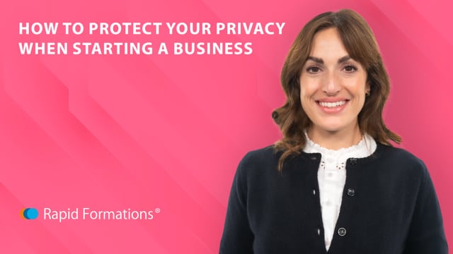 How to protect your privacy when starting a business