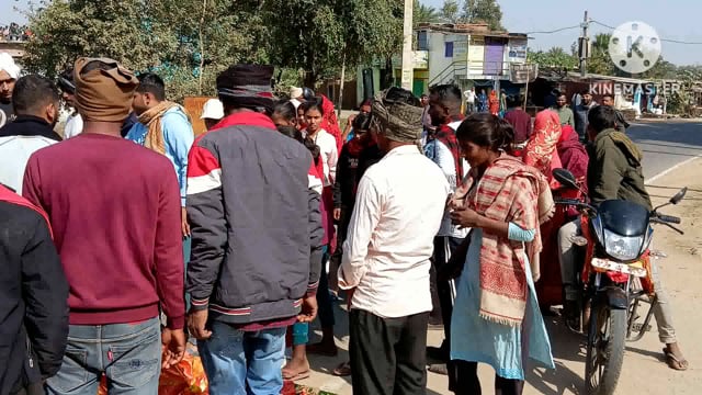 अखबार विक्रेता साइकिल सवार मुनि देव प्रसाद का बोलेरो की जोरदार टक्कर से हुई मौत