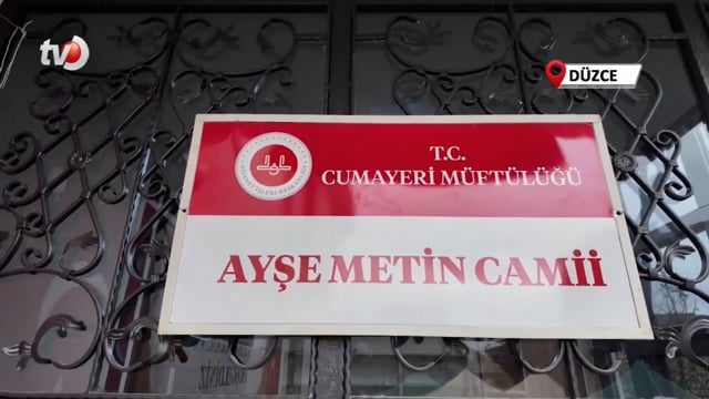 Ayşe Metin Camii Yeniden ibadete Açıldı