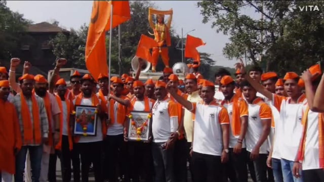 कोल्हापूर मध्ये विश्व हिंदू परिषद बजरंग दल तर्फे गीता जयंती निमित्त शौर्य सप्ताह कार्यक्रम आज संचालन करून मोठ्या उत्साहा