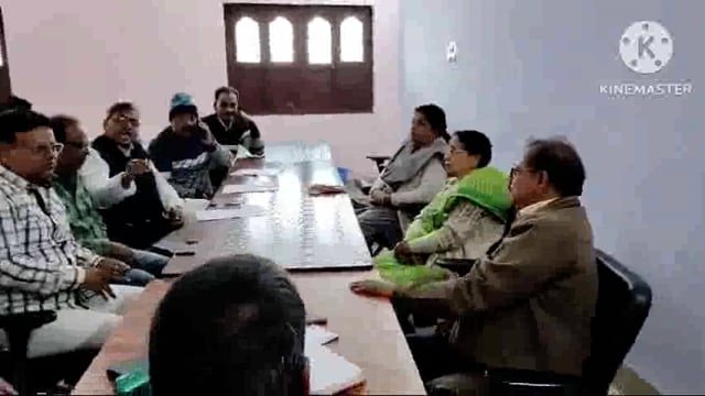 शांतिपूर्ण माहौल में संपन्न हुआ नगर पंचायत की मासिक बैठक ।पीएचईडी विभाग के खिलाफ जिलाधिकारी से की जाएगी शिकायत।