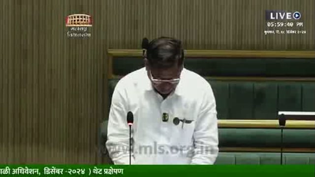 (गडचिरोली)आरमोरी विधानसभा क्षेत्राचे आमदार रामदास मसराम सरकारचे वेधले लक्ष