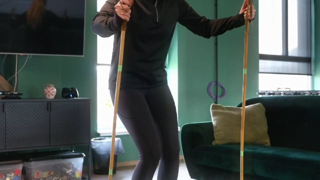 Video kreatíva pre lyžiarsky simulátor v Meta Ads kampani
