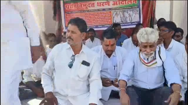 सोमनाथपुर येथील गायरान जमिनीवर बेघराना घरे द्यावीत,बहुजन विकास अभियानाचे आंदोलन