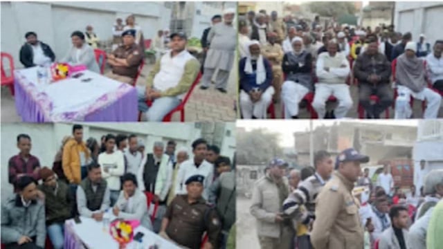 सुमन नगर चौकी इंचार्ज अर्जुन सिंह ने सुनी लोगों की समस्याएं! और नशे के प्रति किया लोगो को जागरूक!