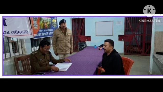 एसपी के निर्देश पर एसडीपीओ ने देर रात्रि अमरपुर थाना का किया जांच।