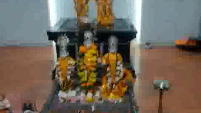 कडेगांव येथील श्रीराम मंदिरात श्री ब्रम्हचैतन्य गोंदवलेकर महाराजापुण्यतिथी महोत्सवातील कीर्तन सोहळा प्रसंगी क्षण चित्रे