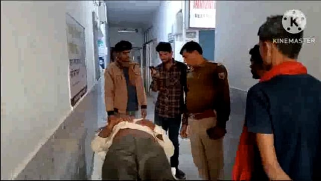 चपरी गांव के समीप दो बाईकों की टक्कर में तीन लोग जख्मी ।दो रेफर।