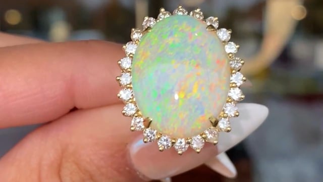 ゴールドクリスタルオクタゴンバングル Austin Wilson Blue gem Bangle 405 | ターコイズ・メンズ