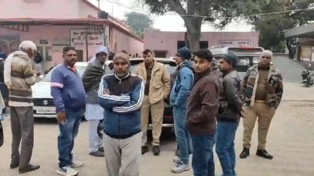 गोवर्धन में तैनात पुलिसकर्मी यदुवीर की दुर्घटना में हुई मौत पुलिस विभाग में फैली शोक लहर