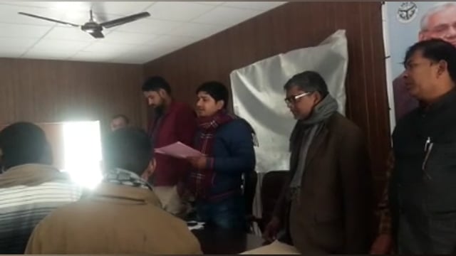 बिहार ब्लॉक सभागार में ग्रामीण सफाई कर्मचारी संघ के निर्विरोध अध्यक्ष निर्वाचित हुए ,..आलोक यादव,