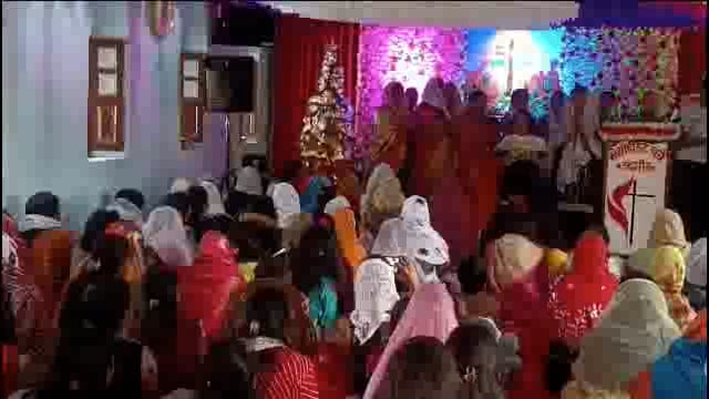 उदगिरात ख्रिसमस नाताळ सण मोठ्या उत्साहात साजरा