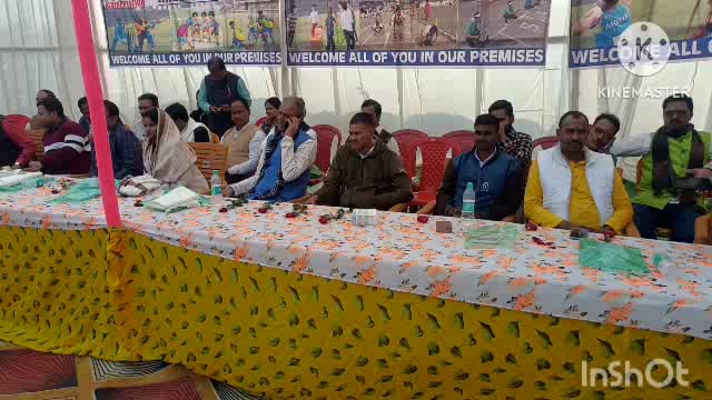 नेशनल सर्विंग सोसाइटी ऑफ़ एजुकेशन निजी शिक्षण संस्थान सूर्यगढ़ा के द्वारा गिल्ली डंडा खेल से खेल को किया गया प्रारंभ। 